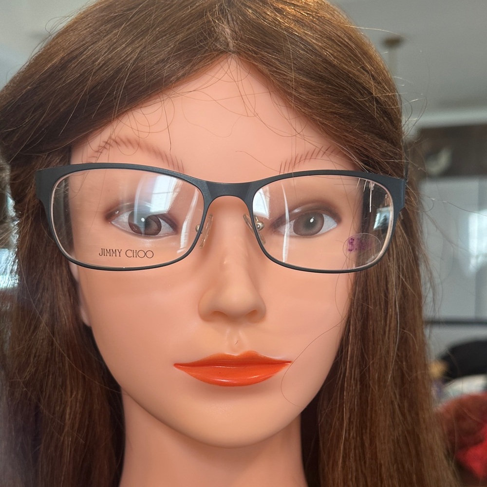 Jimmy Choo Dark Gray Eyeglasses